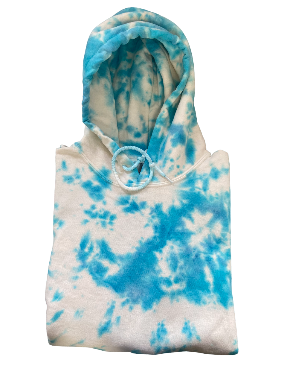 Turquoise Tie Dye Hoodie, Adult, Youth, Unisex, XS, S, M, L, XL, 2XL, 3XL, 4XL, 5XL, Dyed in the UK, Gift