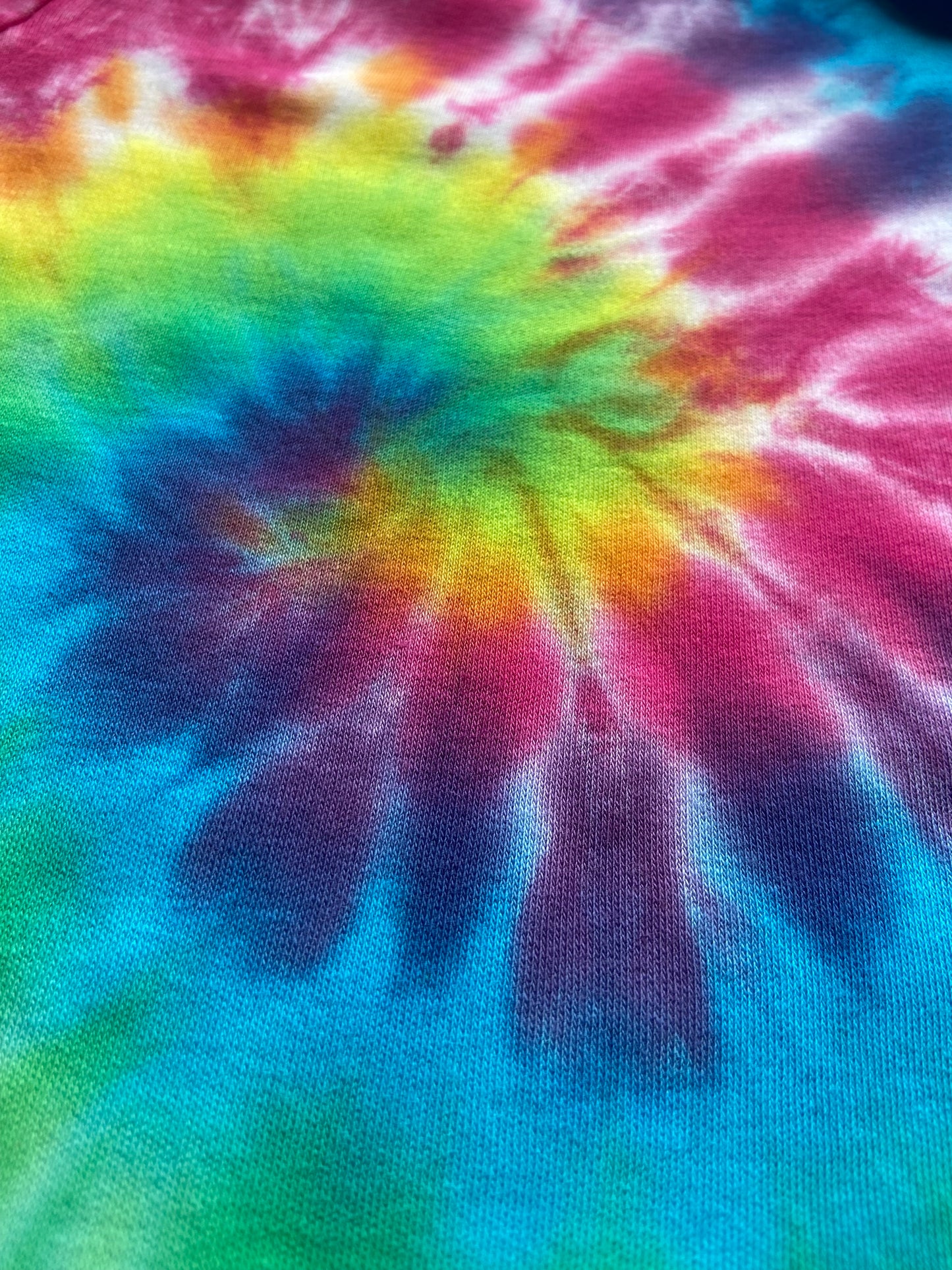 Rainbow Spiral Baby Tie Dye Vest, 0-3 months, 3-6 months, 6-9 months, 9-12 months, 12-18 months, 18-24 months, Unisex, Gift, 100% Cotton.