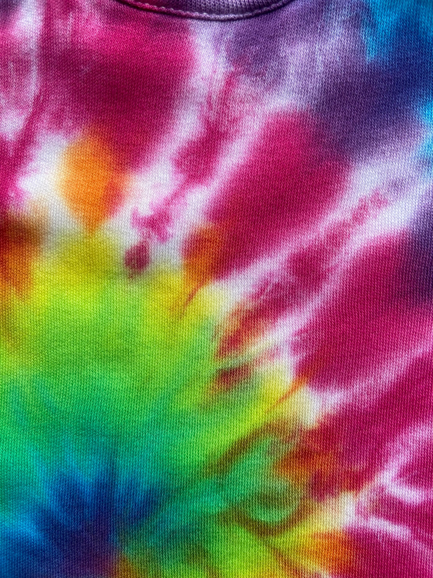 Rainbow Spiral Baby Tie Dye Vest, 0-3 months, 3-6 months, 6-9 months, 9-12 months, 12-18 months, 18-24 months, Unisex, Gift, 100% Cotton.