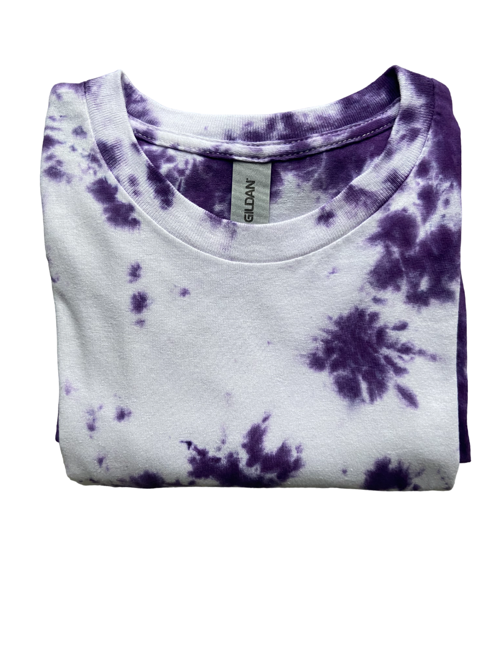 Imperial Purple Scrunch Tie Dye T-Shirt, Adult, Youth, Unisex, XS, S, M, L, XL, 2XL, 3XL, 4XL, 5XL, Dyed in the UK, Gift