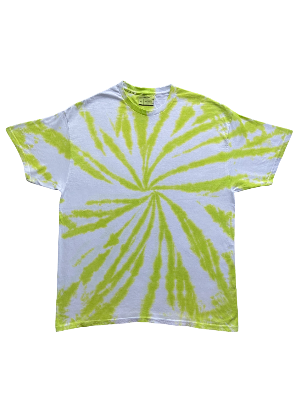 Lime Swirl Tie Dye T-Shirt, Adult, Youth, Unisex, XS, S, M, L, XL, 2XL, 3XL, 4XL, 5XL, Dyed in the UK, Gift