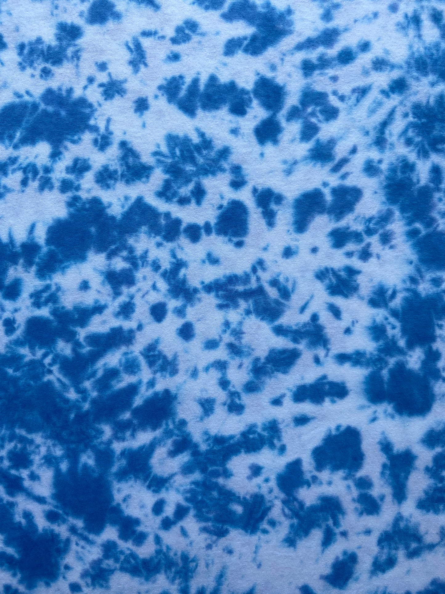 Sapphire Blue Scrunch Tie Dye T-Shirt, Adult, Youth, Unisex, XS, S, M, L, XL, 2XL, 3XL, 4XL, 5XL, Dyed in the UK, Gift
