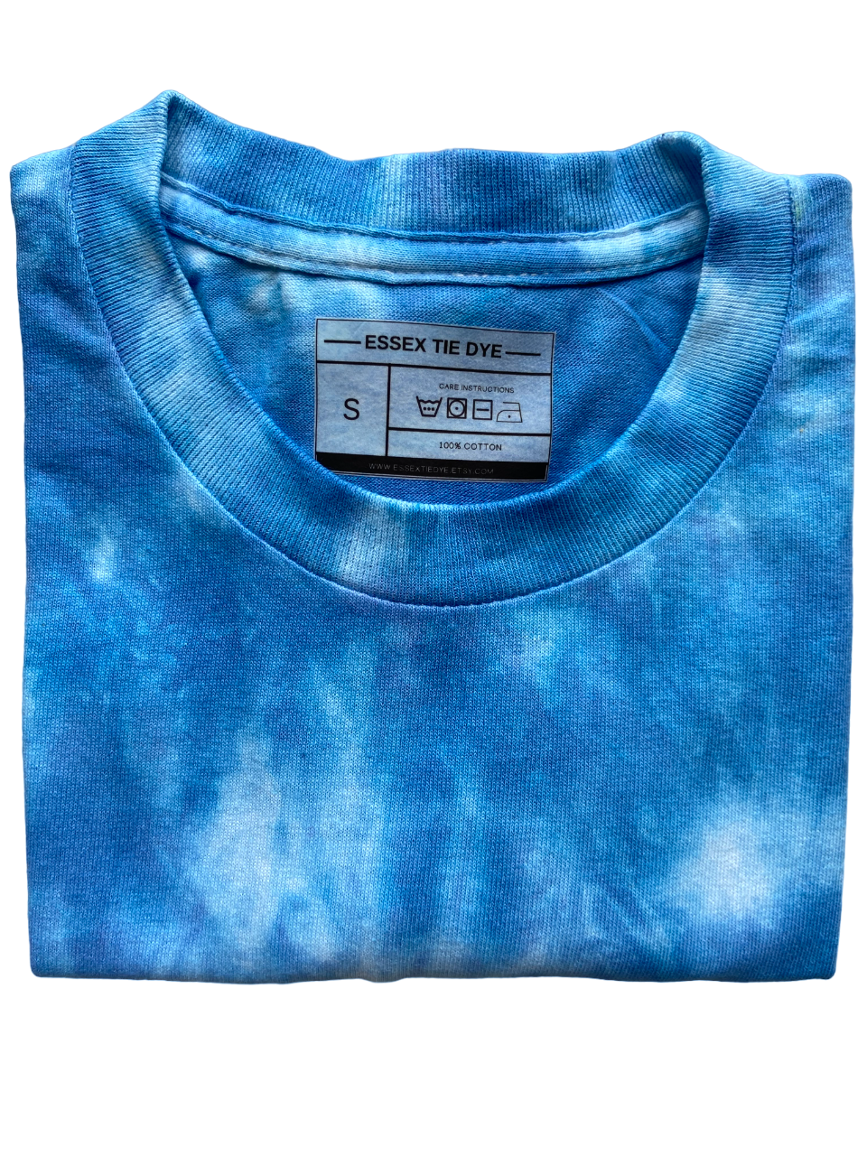Blue, Orange and Yellow Tie Dye T-Shirt, Adult, Youth, Unisex, XS, S, M, L, XL, 2XL, 3XL, 4XL, 5XL, Dyed in the UK, Gift, Handmade to order
