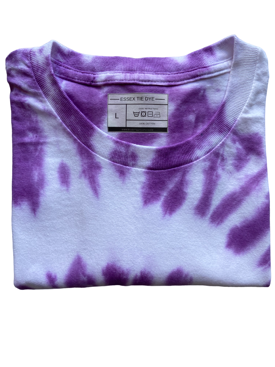 Grape Spiral Tie Dye T-Shirt, Adult, Youth, Unisex, XS, S, M, L, XL, 2XL, 3XL, 4XL, 5XL, Dyed in the UK, Gift