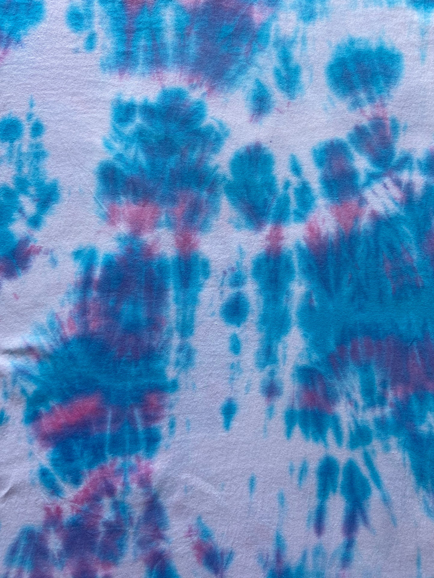 Blue and Pink Wave Tie Dye T-Shirt, Adult, Youth, Unisex, XS, S, M, L, XL, 2XL, 3XL, 4XL, 5XL, Dyed in the UK, Gift, Handmade to order