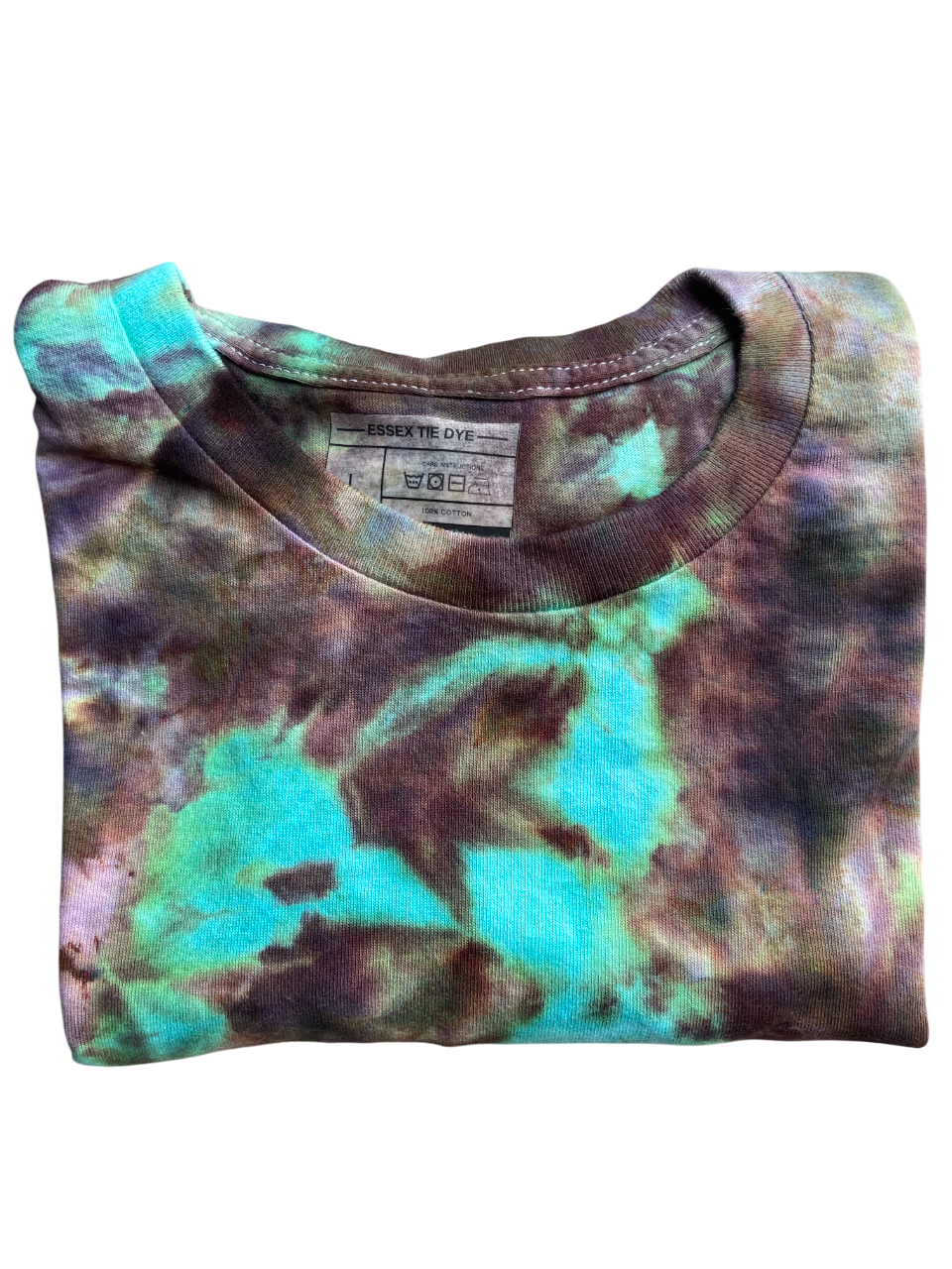 Kaleidoscope Ice Tie Dye T-Shirt, Adult, Youth, Unisex XS, S, M, L, XL, 2XL, 3XL, 4XL, 5XL, Dyed in the UK, Gift