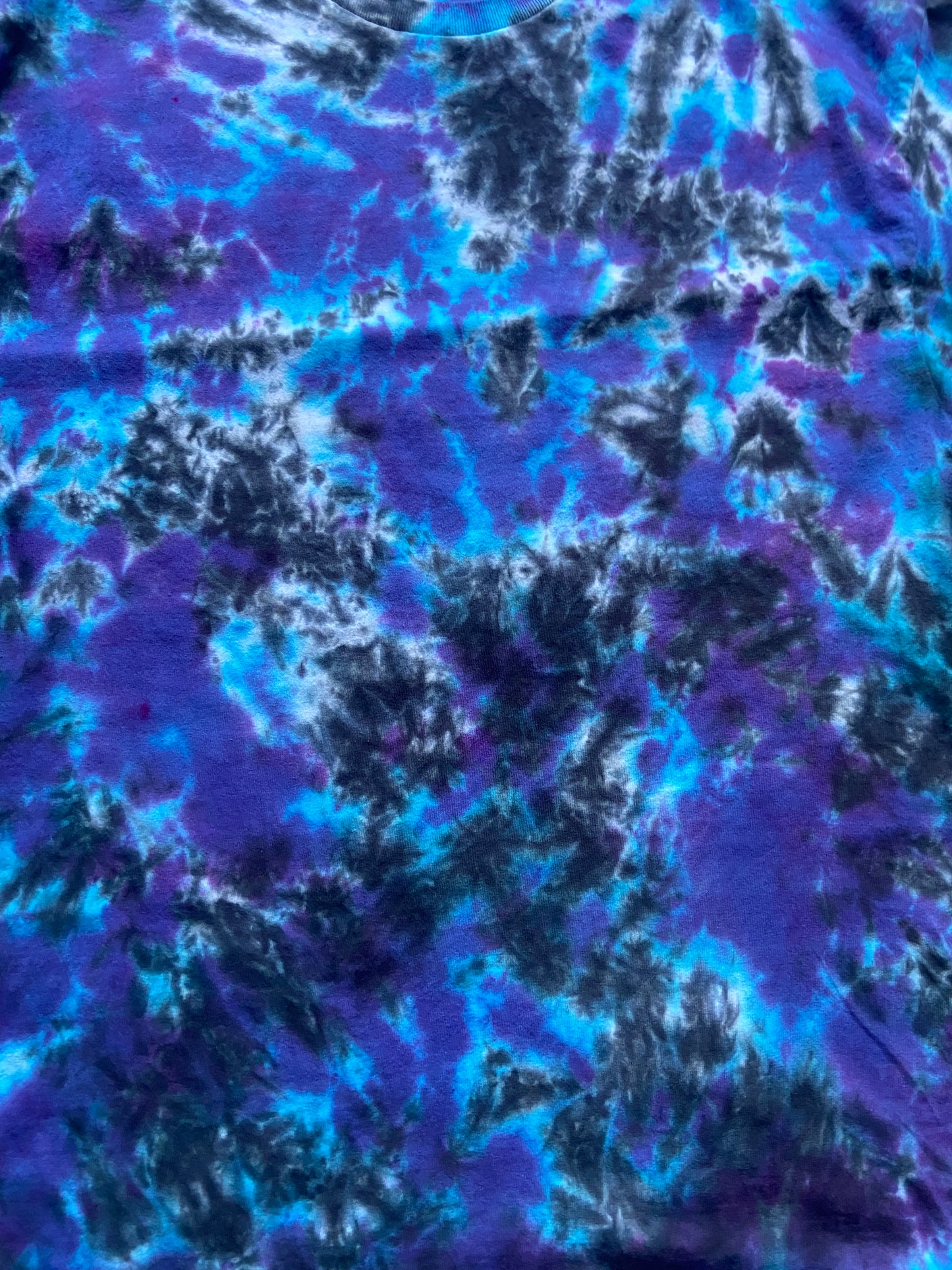 Ocean Storm Tie Dye T-Shirt, Adult, Youth, XS, S, M, L, XL, 2XL, 3XL, 4XL, 5XL, Dyed in the UK, Gift