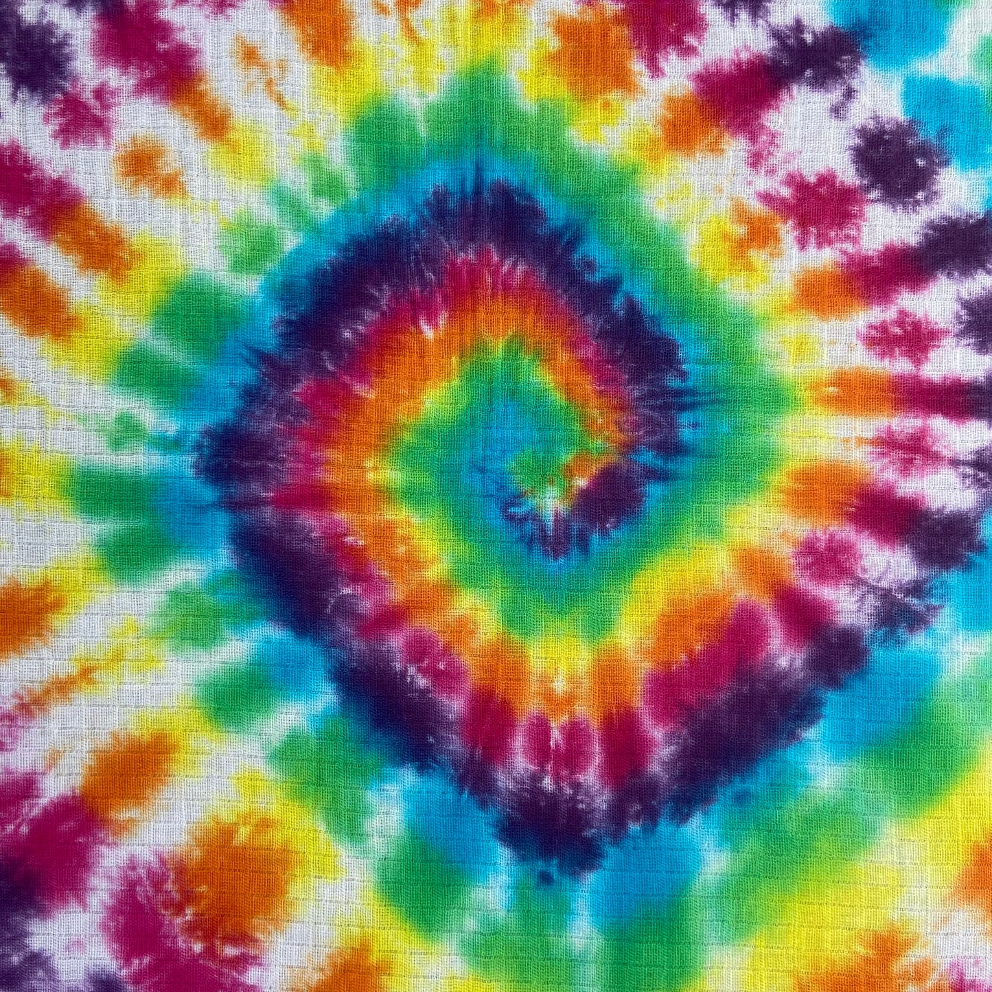 Rainbow Spiral Muslin