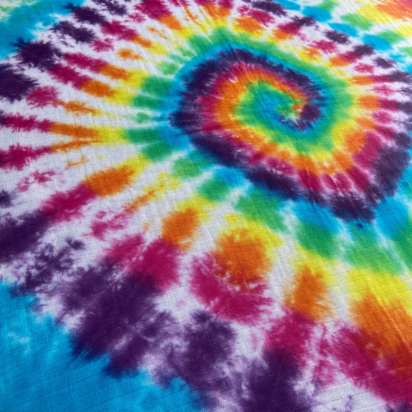 Rainbow Spiral Muslin