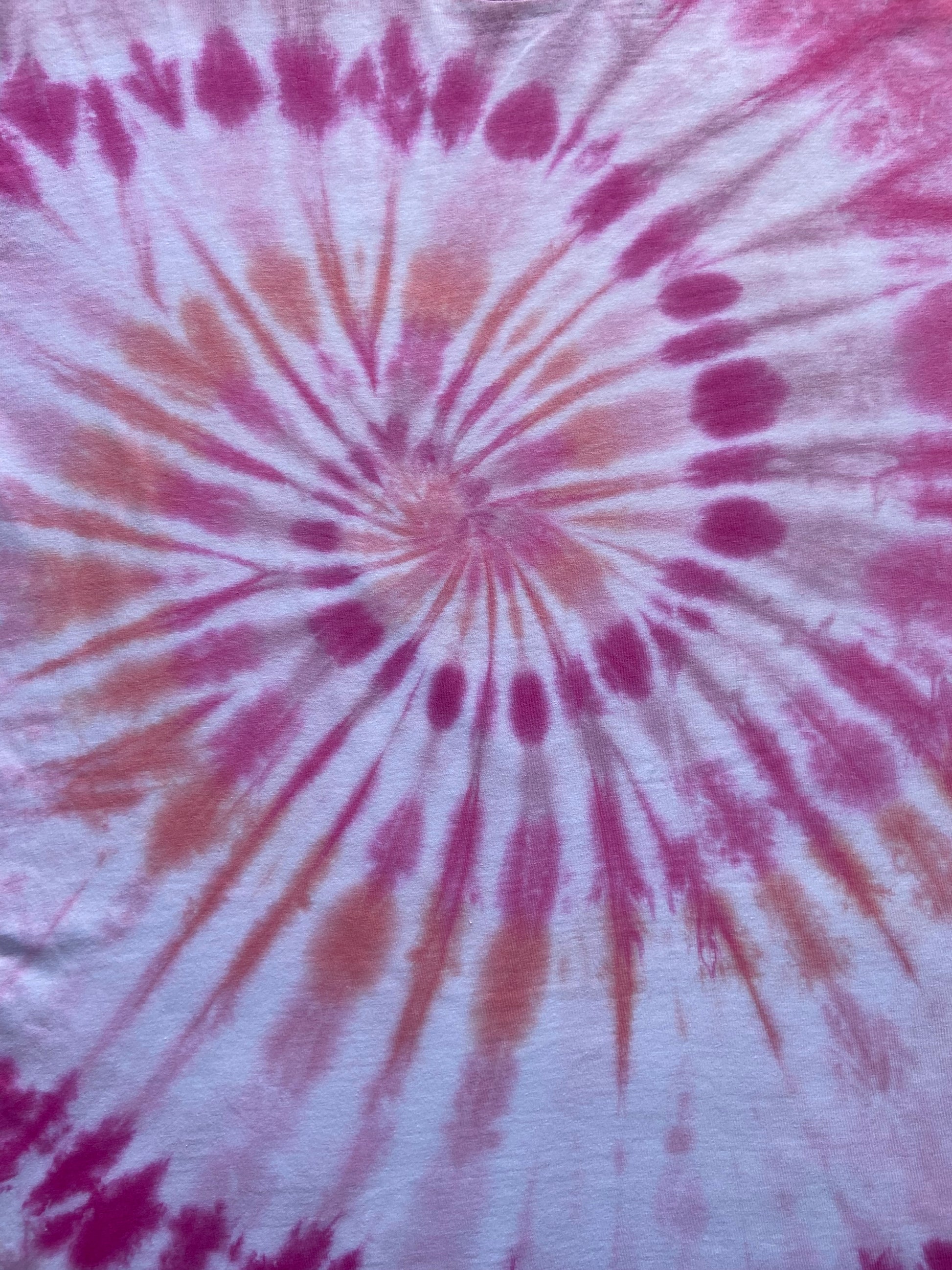 Pink Lover Spiral Tie Dye T-Shirt, Adult, Youth, Unisex, XS, S, M, L, XL, 2XL, 3XL, 4XL, 5XL, Dyed in the UK, Gift
