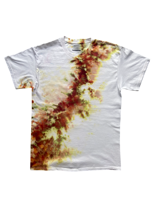 Phoenix Flame Ice Accent Tie Dye T-Shirt, Adult, Youth, Unisex XS, S, M, L, XL, 2XL, 3XL, 4XL, 5XL, Dyed in the UK, Gift