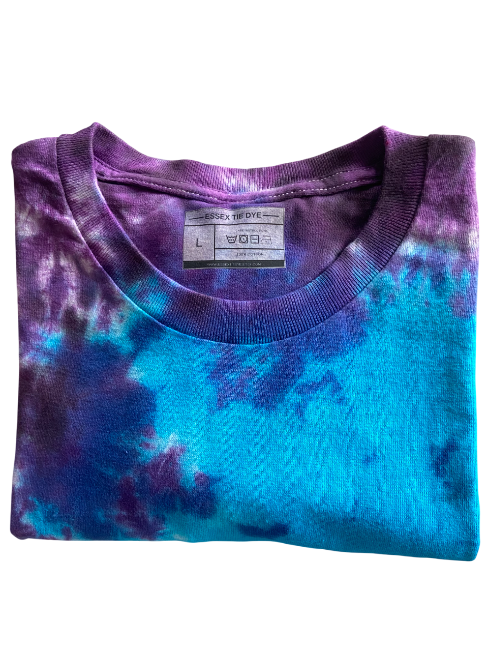 Blue Regression Tie Dye T-Shirt, Adult, Youth, XS, S, M, L, XL, 2XL, 3XL, 4XL, 5XL, Dyed in the UK, Gift