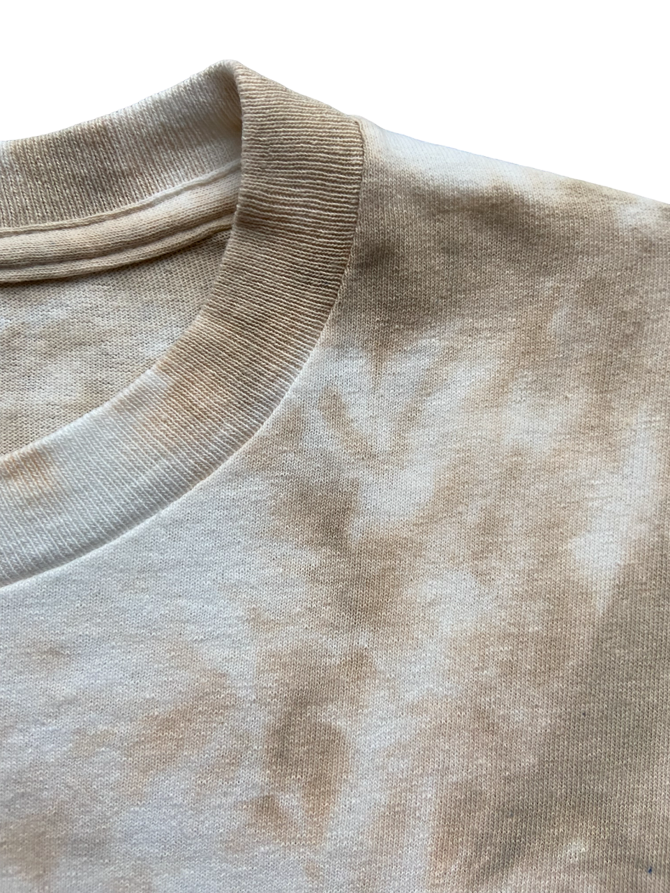 Ecru Accent Tie Dye T-Shirt, Adult, Youth, Unisex, XS, S, M, L, XL, 2XL, 3XL, 4XL, 5XL, Dyed in the UK, Gift