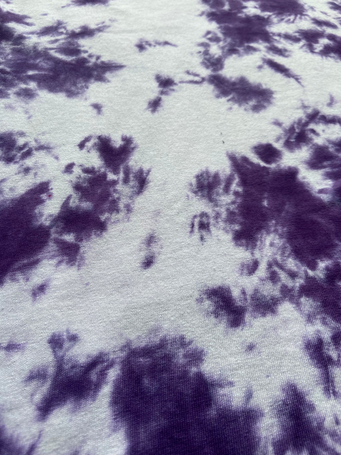 Imperial Purple Scrunch Tie Dye T-Shirt, Adult, Unisex, S, M, L, XL, 2XL, 3XL, 4XL, 5XL, Dyed in the UK, Gift