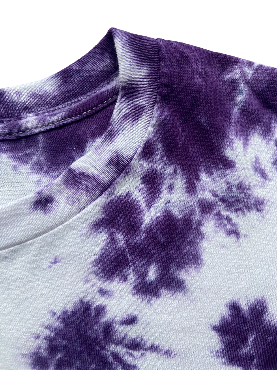 Imperial Purple Scrunch Tie Dye T-Shirt, Adult, Unisex, S, M, L, XL, 2XL, 3XL, 4XL, 5XL, Dyed in the UK, Gift