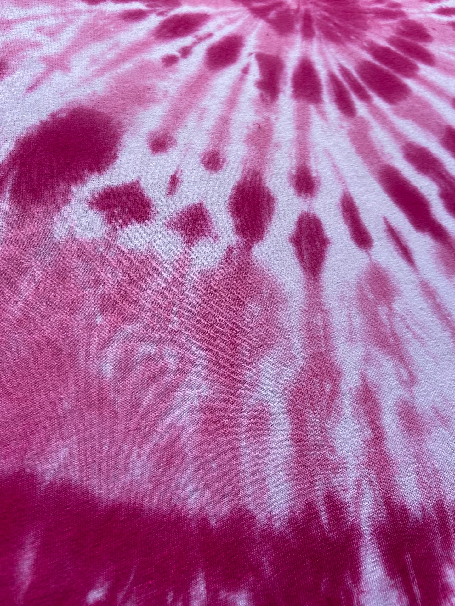 Pink Spiral Tie Dye