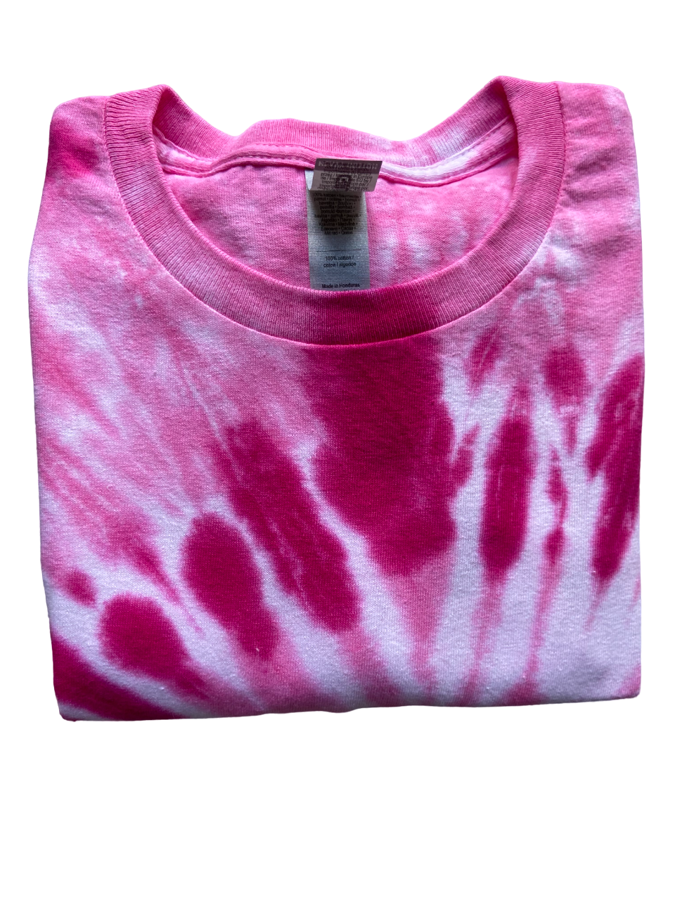 Pink Spiral Tie Dye