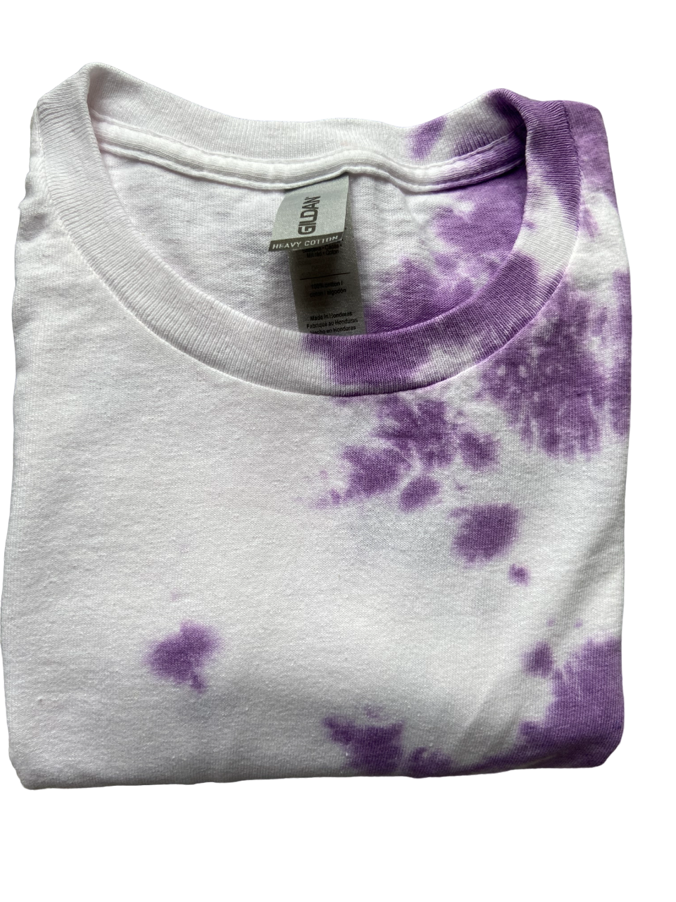 Deep Purple Accent Tie Dye T-Shirt, Adult, Youth, Unisex, XS, S, M, L, XL, 2XL, 3XL, 4XL, 5XL, Dyed in the UK, Gift