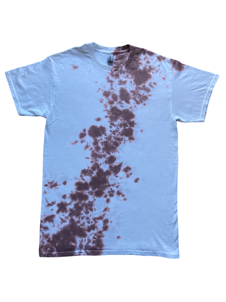 Dutch Chocolate Accent Tie Dye T-Shirt, Adult, Youth, Unisex, XS, S, M, L, XL, 2XL, 3XL, 4XL, 5XL, Dyed in the UK, Gift