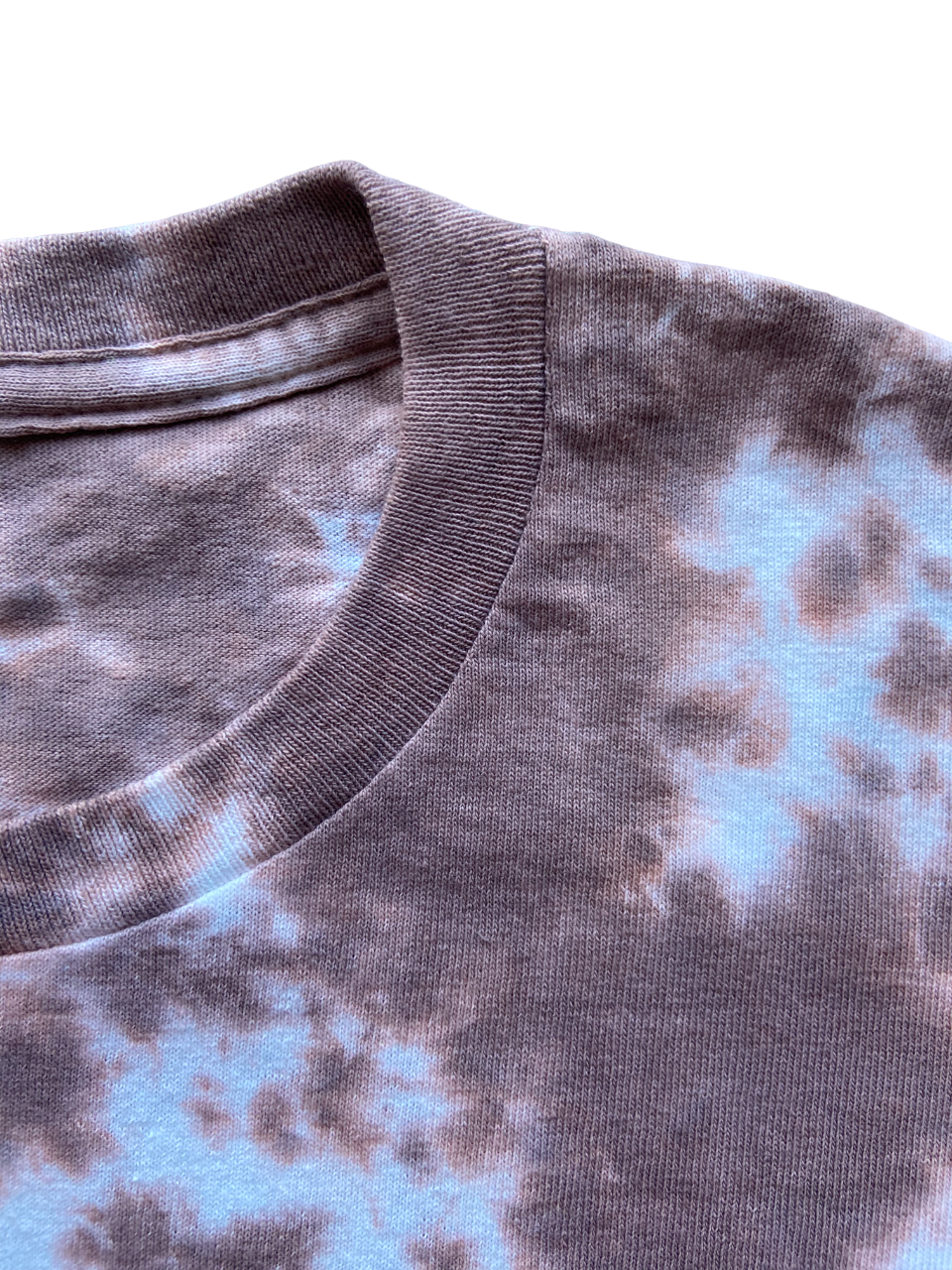 Dutch Chocolate Accent Tie Dye T-Shirt, Adult, Youth, Unisex, XS, S, M, L, XL, 2XL, 3XL, 4XL, 5XL, Dyed in the UK, Gift