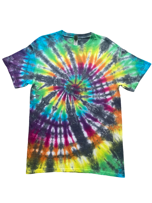 Classic Spiral with Black Tie Dye - Our favourite!