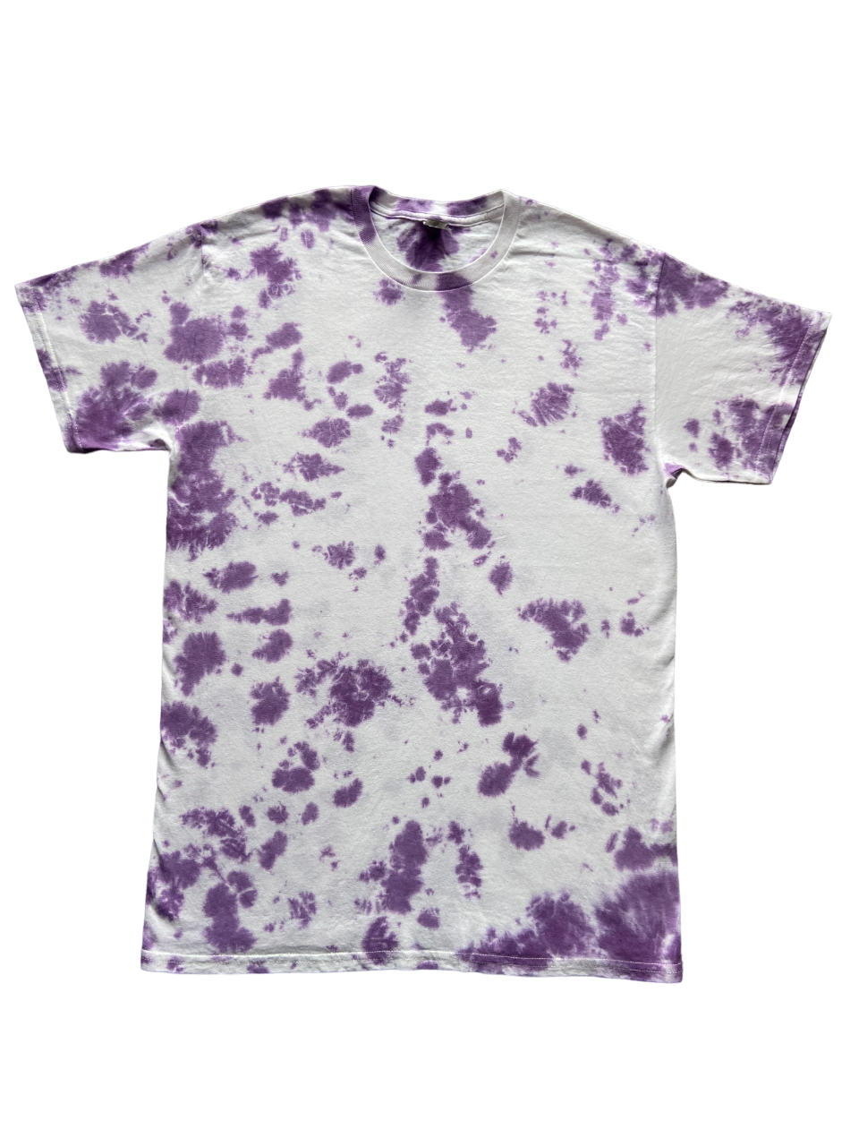 Deep Purple Scrunch Tie Dye T-Shirt, Adult, Unisex, S, M, L, XL, 2XL, 3XL, 4XL, 5XL, Dyed in the UK, Gift