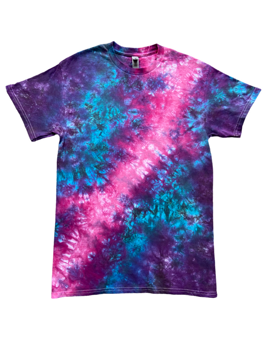 Pink Space Nebula Tie Dye T-Shirt, Adult, Unisex, S, M, L, XL, 2XL, 3XL, 4XL, 5XL, Dyed in the UK, Gift