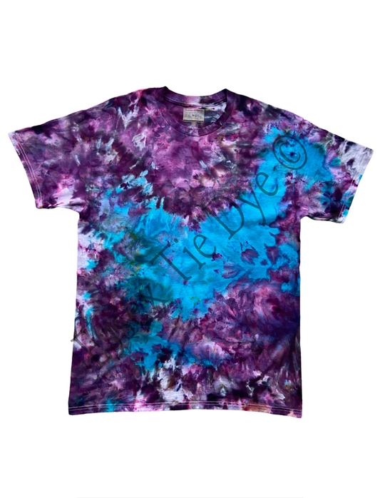 Blue Rift Ice Tie Dye