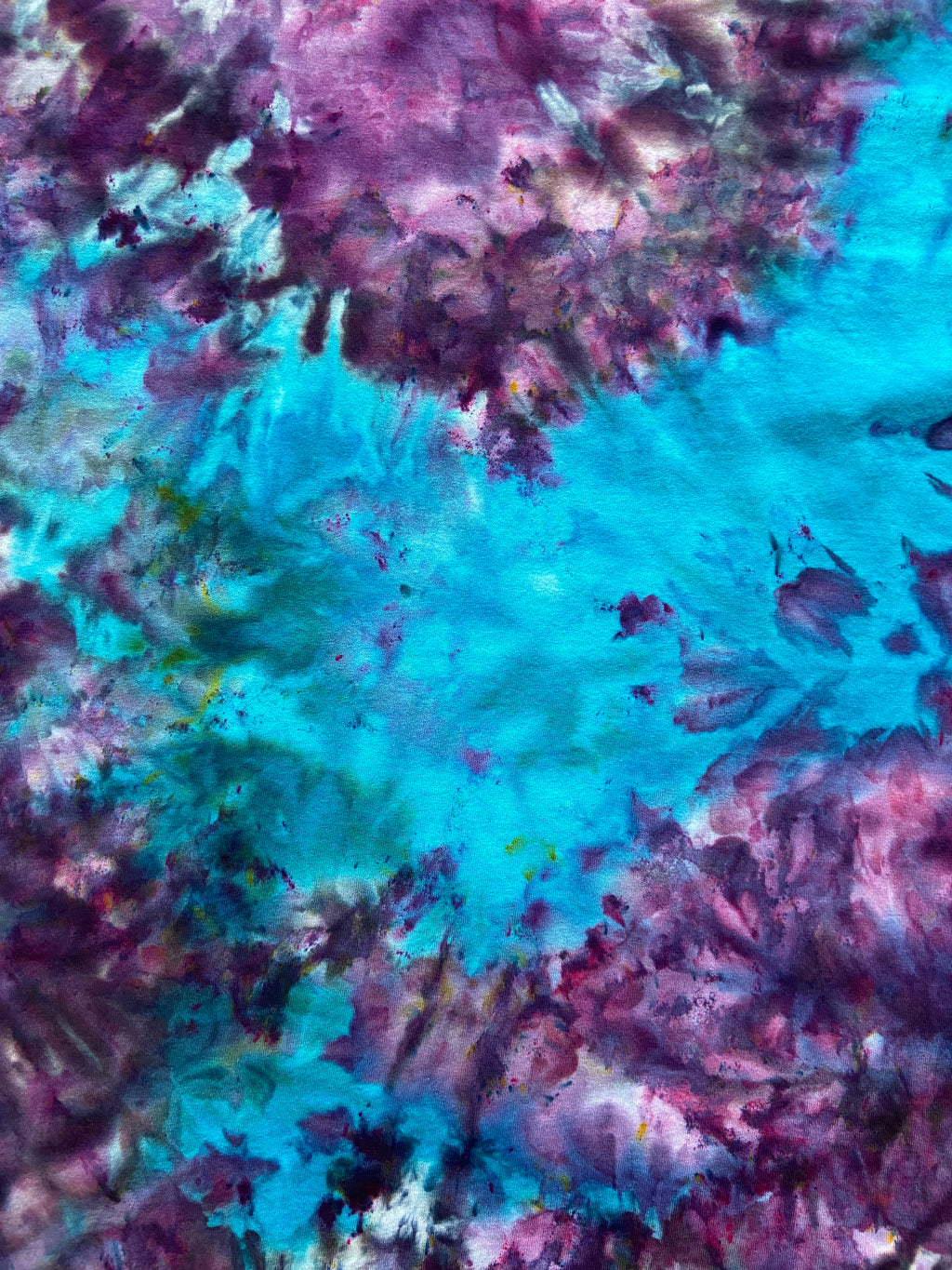 Abstract pattern with blue and purple hues