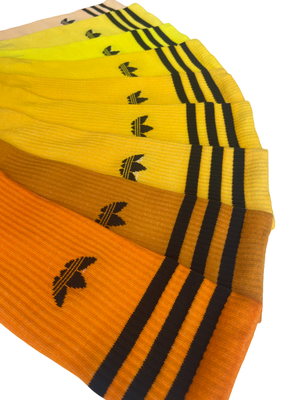 Adidas Yellow Tie Dye High Crew Sock Collection