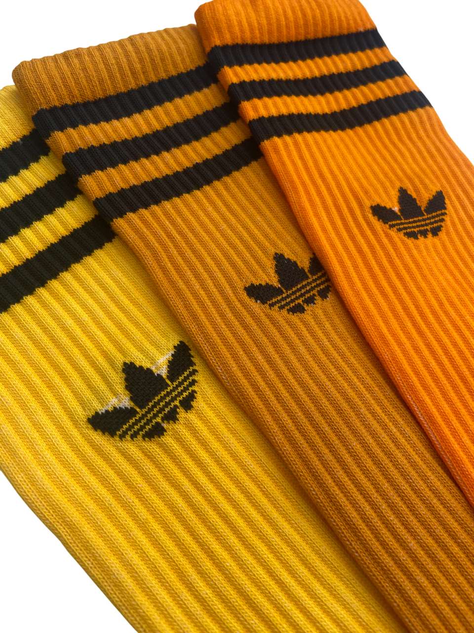 Adidas Yellow Tie Dye High Crew Sock Collection