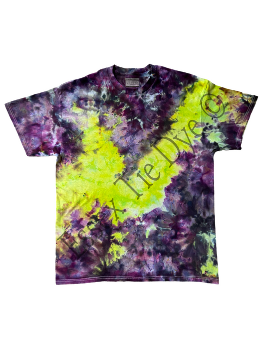 Lime Rift Ice Tie Dye