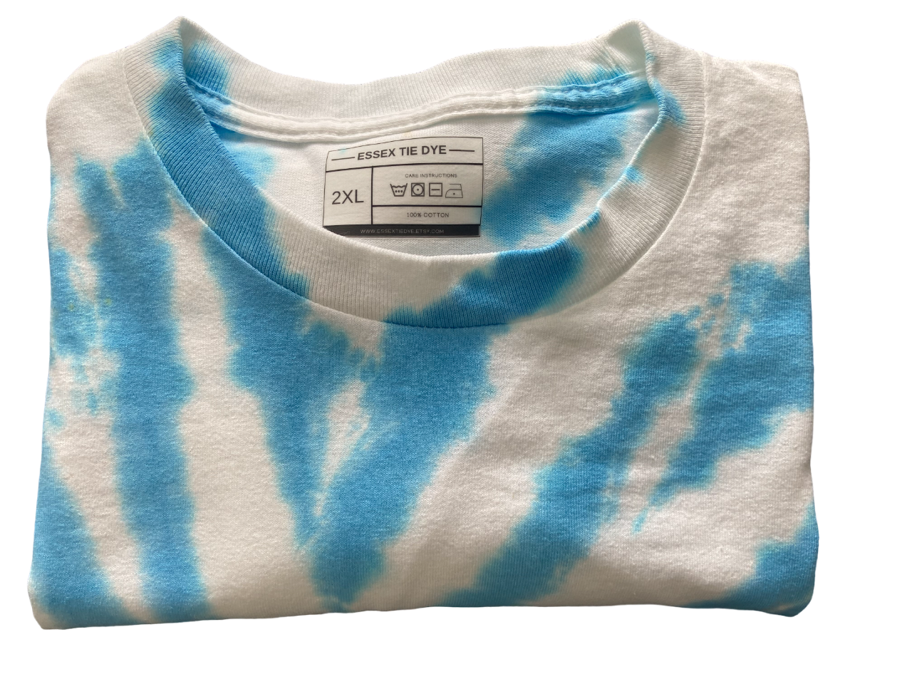 Alpine Blue Swirl Tie Dye T-Shirt, Adult, Youth, Unisex, XS, S, M, L, XL, 2XL, 3XL, 4XL, 5XL, Dyed in the UK, Gift