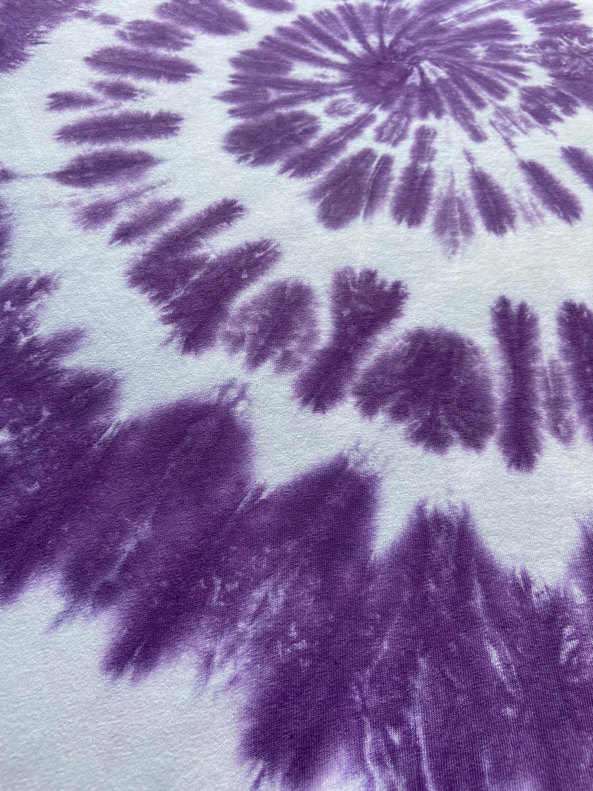 Deep Purple Spiral Tie Dye T-Shirt, Adult, Youth, Unisex, XS, S, M, L, XL, 2XL, 3XL, 4XL, 5XL, Dyed in the UK, Gift