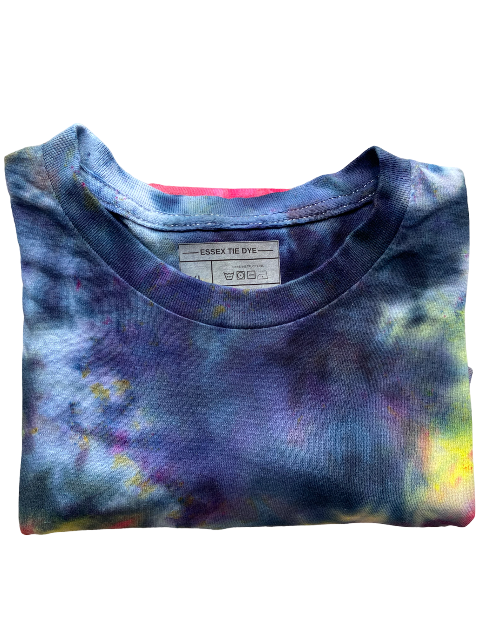 Red Nebula Ice Tie Dye T-Shirt, Adult, Youth, Unisex XS, S, M, L, XL, 2XL, 3XL, 4XL, 5XL, Dyed in the UK, Gift