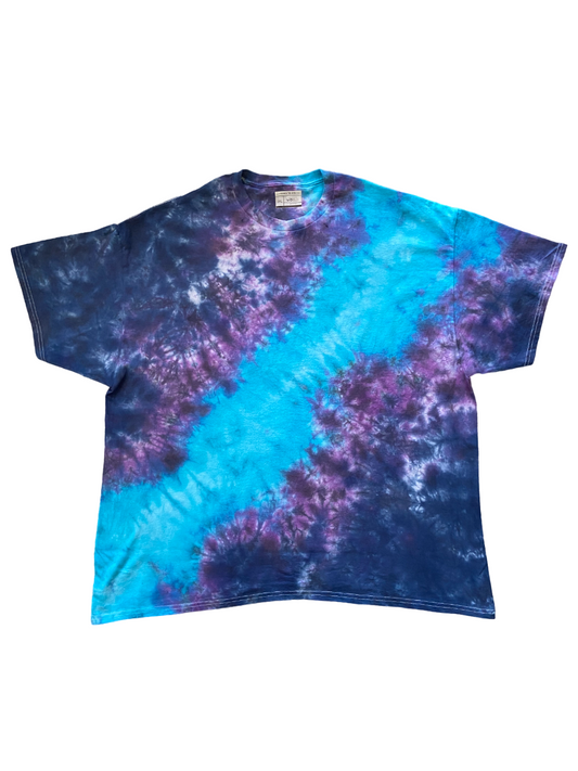 Glacier Blue Space Nebula Tie Dye