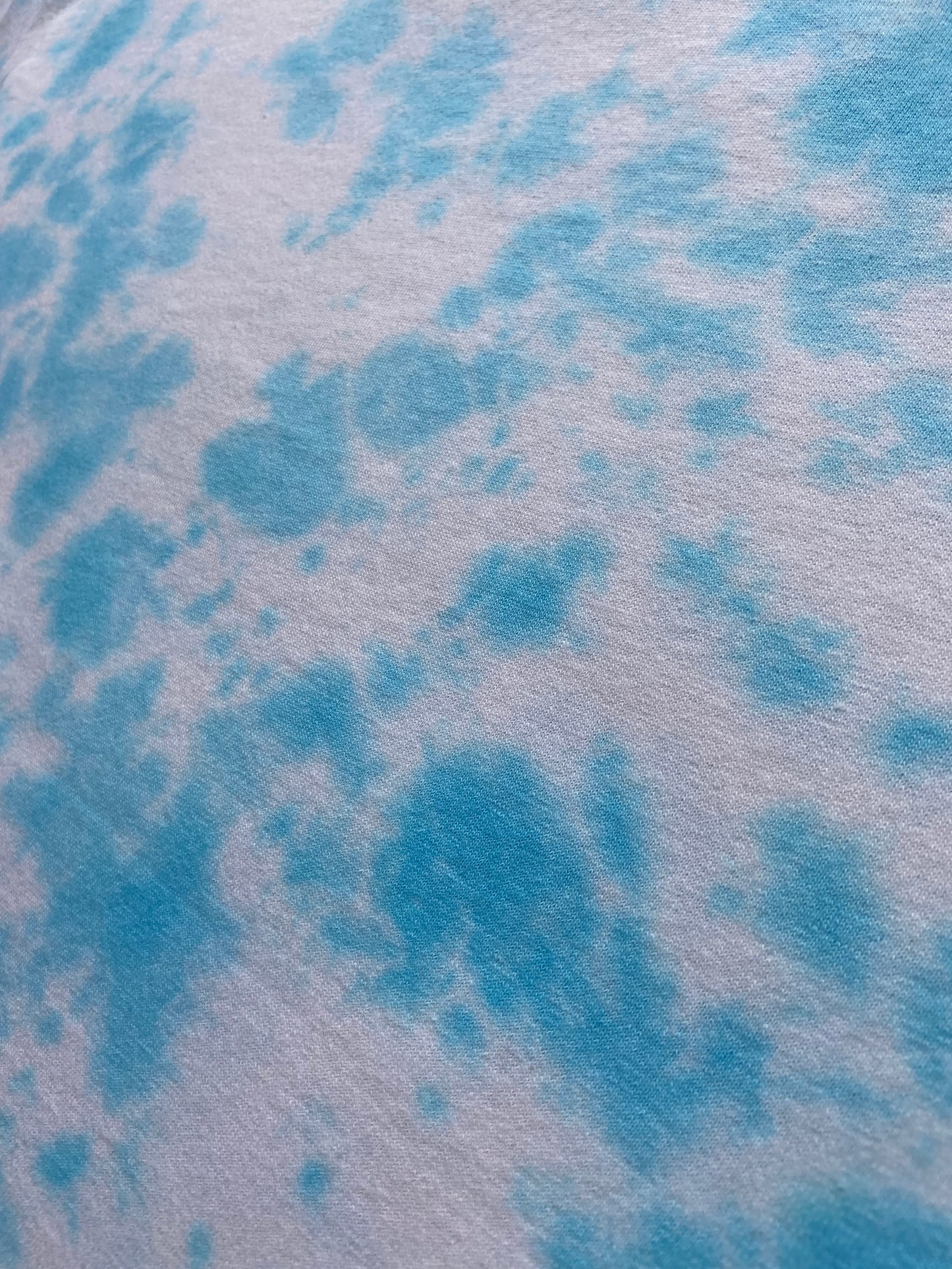 Glacier Blue Scrunch Tie Dye T-Shirt, Adult, Unisex, S, M, L, XL, 2XL, 3XL, 4XL, 5XL, Dyed in the UK, Gift