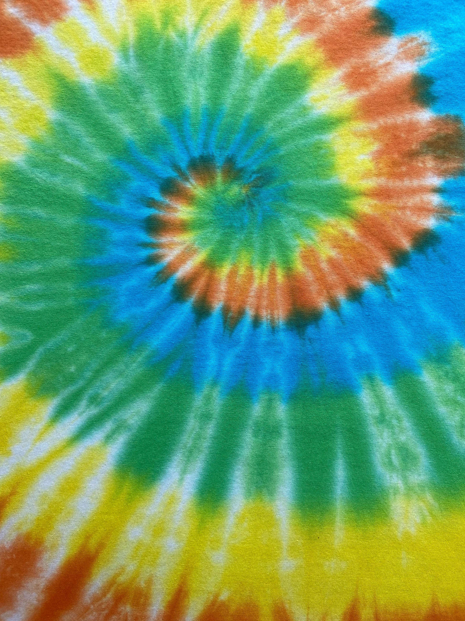 Spring Spiral Tie Dye T-Shirt, Adult, Youth, Unisex, XS, S, M, L, XL, 2XL, 3XL, 4XL, 5XL, Dyed in the UK, Gift