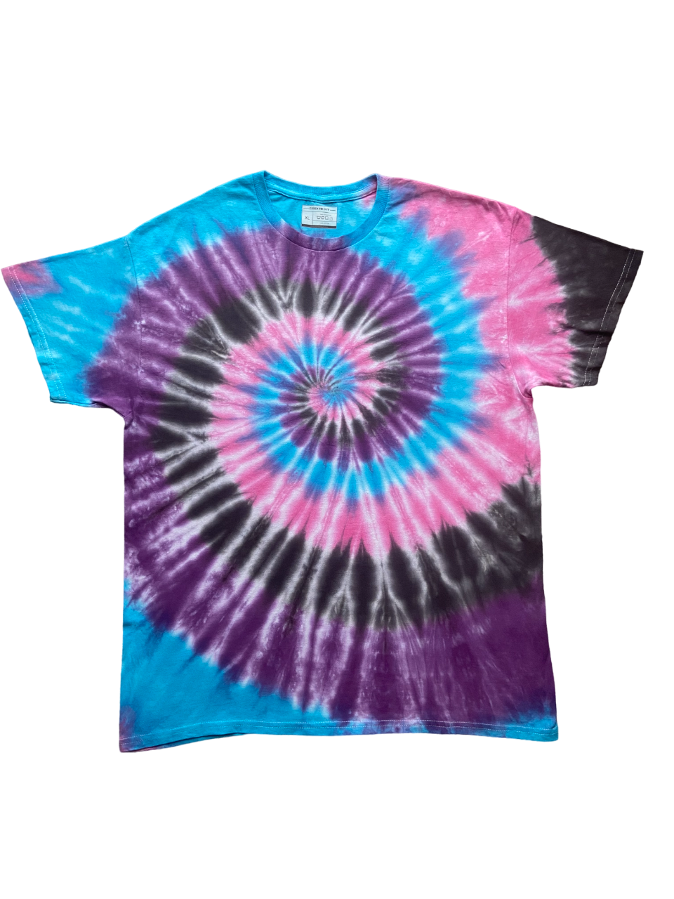 Hypnosis Spiral Tie Dye T-Shirt, Adult, Youth, Unisex, XS, S, M, L, XL, 2XL, 3XL, 4XL, 5XL, Dyed in the UK, Gift
