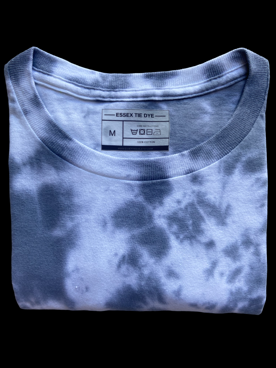 Neutral Grey Scrunch Tie Dye T-Shirt, Adult, Unisex, S, M, L, XL, 2XL, 3XL, 4XL, 5XL, Dyed in the UK, Gift