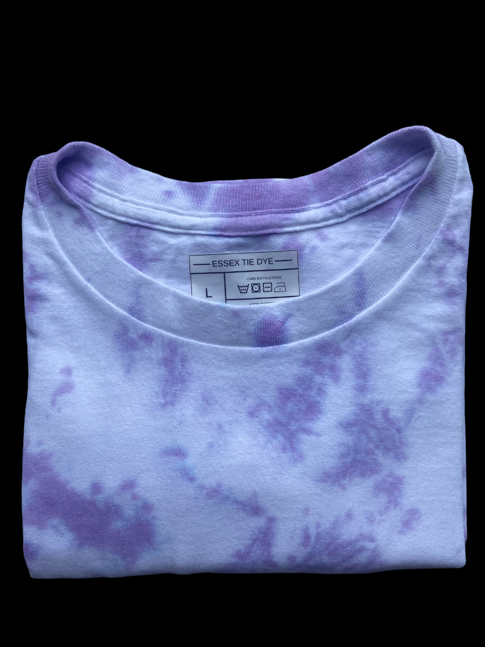 Plum Blossom Scrunch Tie Dye T-Shirt, Adult, Unisex, S, M, L, XL, 2XL, 3XL, 4XL, 5XL, Dyed in the UK, Gift