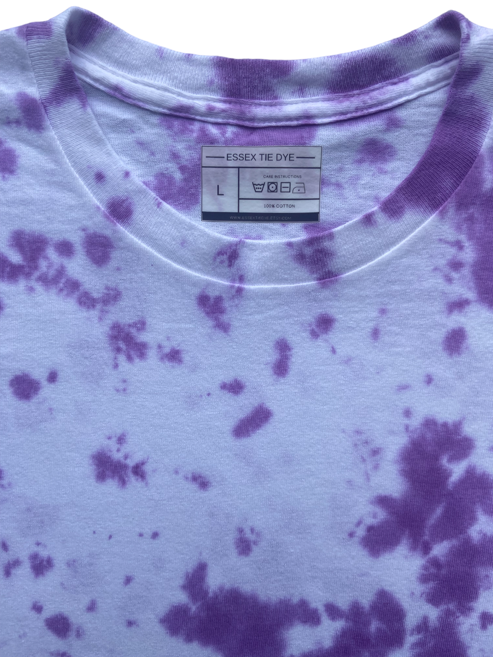 Grape Scrunch Tie Dye T-Shirt, Adult, Unisex, S, M, L, XL, 2XL, 3XL, 4XL, 5XL, Dyed in the UK, Gift