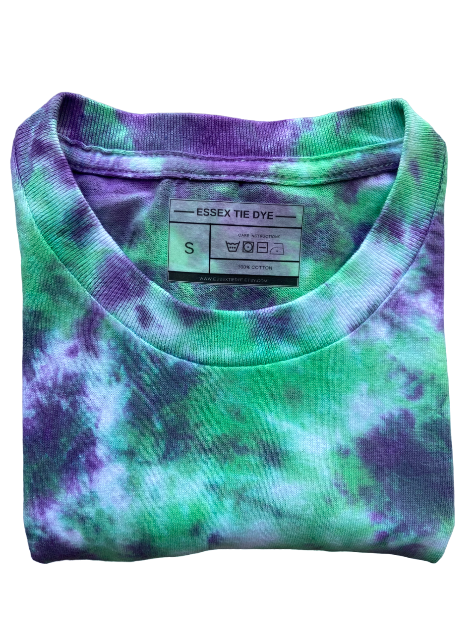 The Joker - Scrunch Tie Dye T-Shirt, Adult, Youth, Unisex, XS, S, M, L, XL, 2XL, 3XL, 4XL, 5XL, Dyed in the UK, Gift, Handmade to order