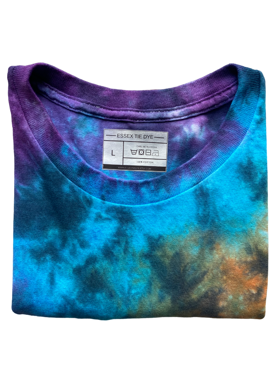 Yellow Space Rift Dye T-Shirt, Adult, Youth,  Unisex, XS, S, M, L, XL, 2XL, 3XL, 4XL, 5XL, Dyed in the UK, Gift