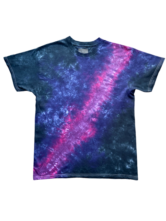 Purple Space Rift Tie Dye T-Shirt, Adult, Youth, Unisex, XS, S, M, L, XL, 2XL, 3XL, 4XL, 5XL, Dyed in the UK, Gift