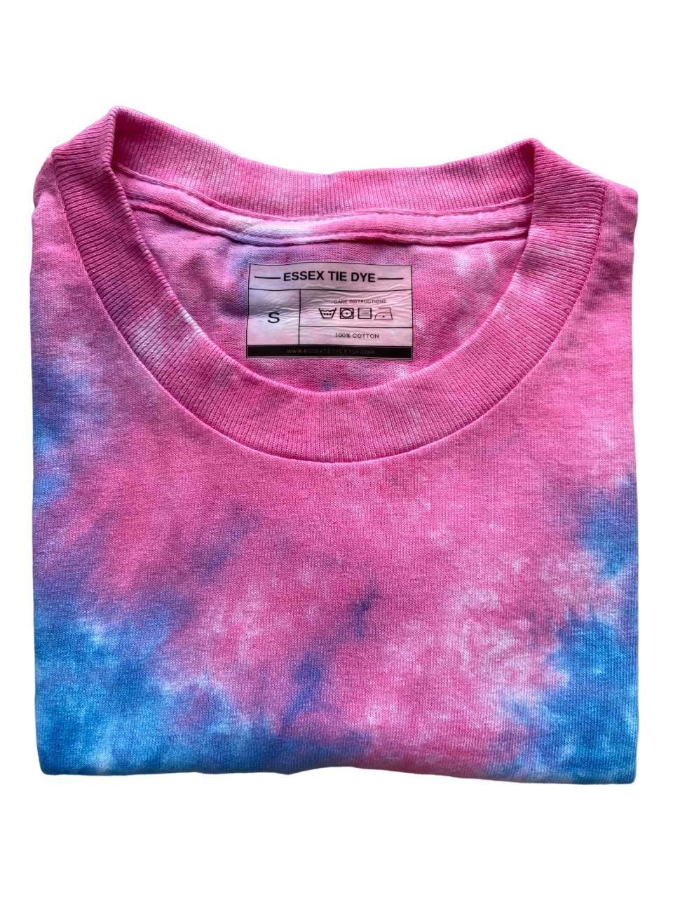 Blue with Pink Accent