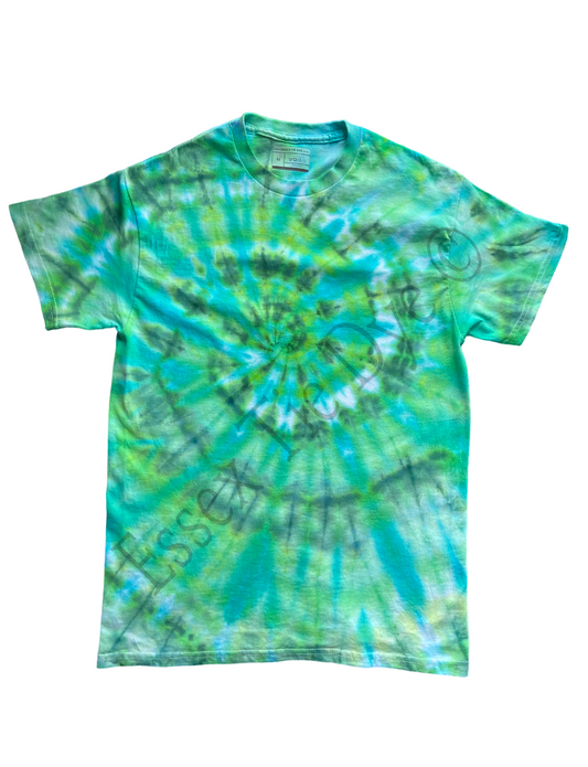 Green Vortex Ice Tie Dye