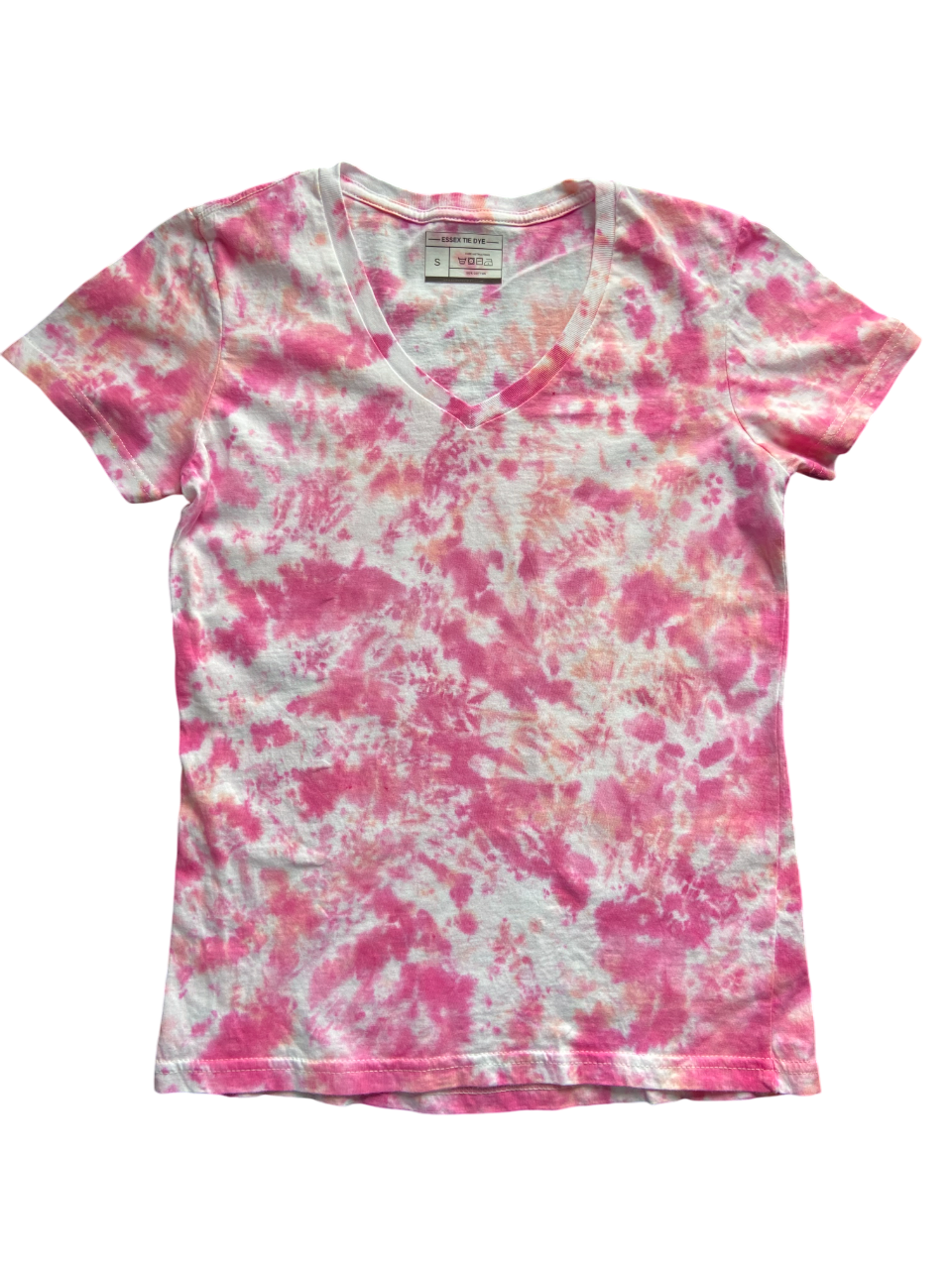 Dragon Pink Scrunch Tie Dye T-Shirt, Adult, Youth, Unisex, XS, S, M, L, XL, 2XL, 3XL, 4XL, 5XL, Dyed in the UK, Gift, Handmade to order