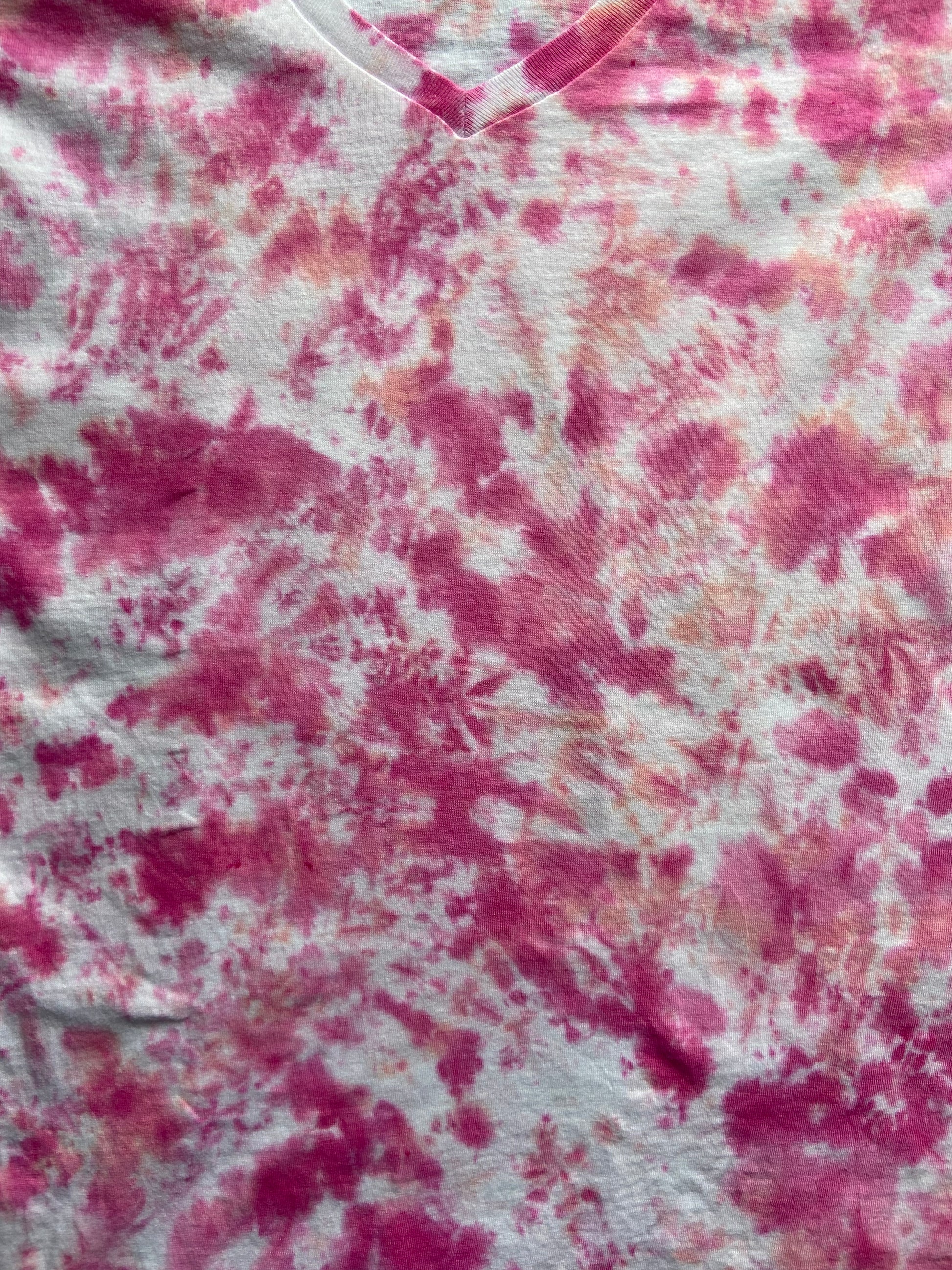Dragon Pink Scrunch Tie Dye T-Shirt, Adult, Youth, Unisex, XS, S, M, L, XL, 2XL, 3XL, 4XL, 5XL, Dyed in the UK, Gift