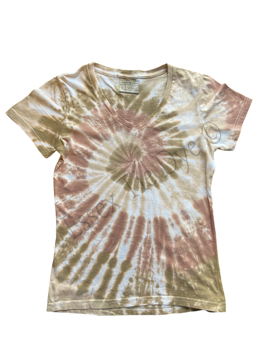 Earth Spiral Tie Dye